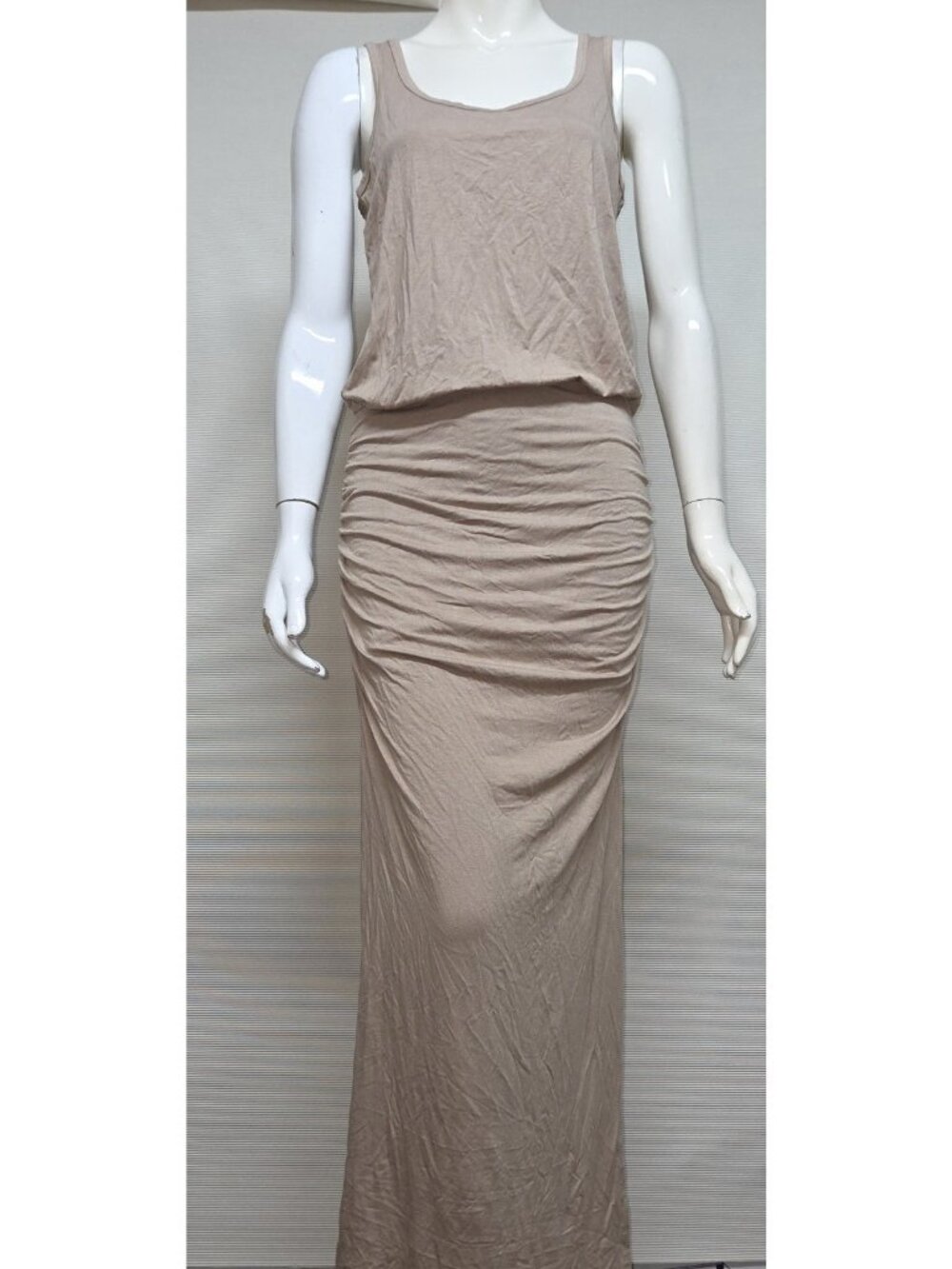 Victoria's Secret Maxi Dress Ruched Side Slit Size Med NEW, No tags